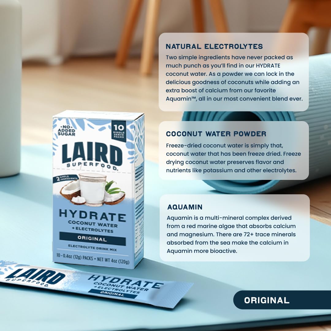 Laird Hydrate on-the-go pack offers convenient hydration wherever you are