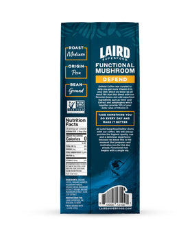 Laird Superfood Boost Coffee brew image: rich aroma and full-bodied taste for everyday energy.