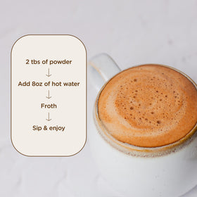 Laird Superfood hot chocolate preparation steps outline simple, flavorful routine at home.