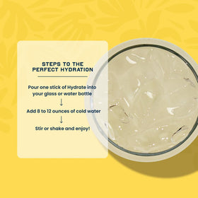 Ingredient panel visual of Laird Superfood Hydrate Lemon showing real-food components.