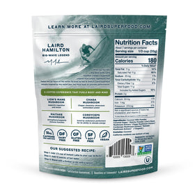 Laird Superfood Matcha Instant Latte bottle shake to mix on the go.