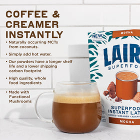 Coconut sugar and coconut milk powder add gentle sweetness and creaminess