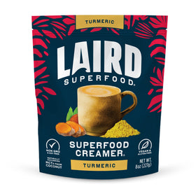 Laird Superfood Non-Dairy Original Creamer jar for creamy, dairy-free coffee.