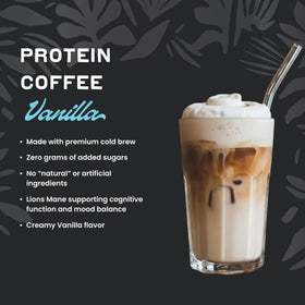 Laird Superfood protein coffee with zero sugar and no artificial flavors
