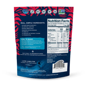 Laird Superfood Vanilla Coconut Powder close-up highlighting texture and ingredients