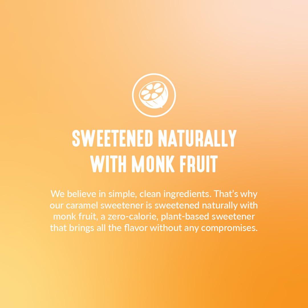 Lakanto Caramel Monk Fruit Drops used in desserts for caramel flavor without sugar