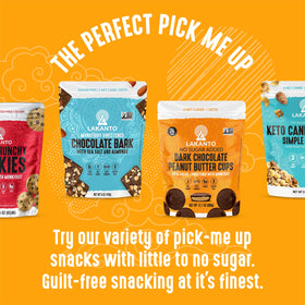 Low-sugar, dairy-free treat from Lakanto for mindful snacking.