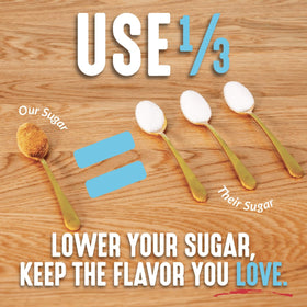 Lakanto Coconut Sugar plus Monk Fruit is gluten-free, vegan, non-GMO.