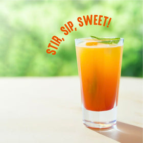 Lakanto Simple Syrup Mango on coffee delivers natural sweetness without calories.