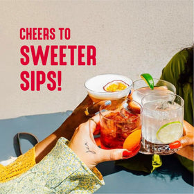Lakanto Simple Syrup soda glass pairing offers keto-friendly flavor in a refreshing drink.