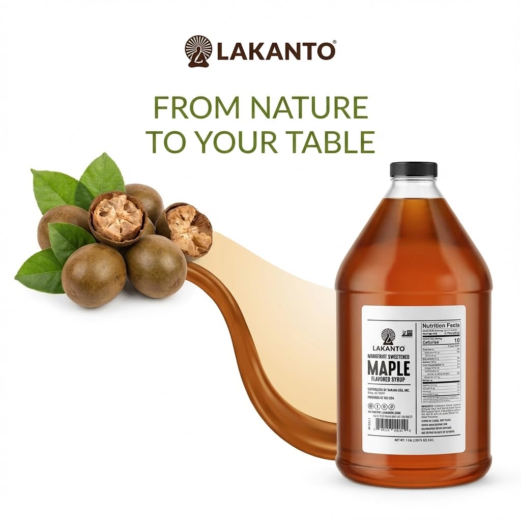 Lakanto bulk packaging emphasizing value for foodservice or family use.