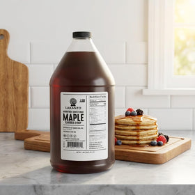 Lakanto label close-up highlighting monk fruit sweetness and keto-friendly choice.