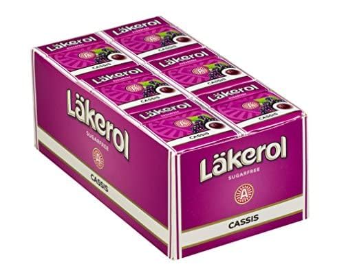 Close-up of Lakerol Cassis texture, long-lasting flavor