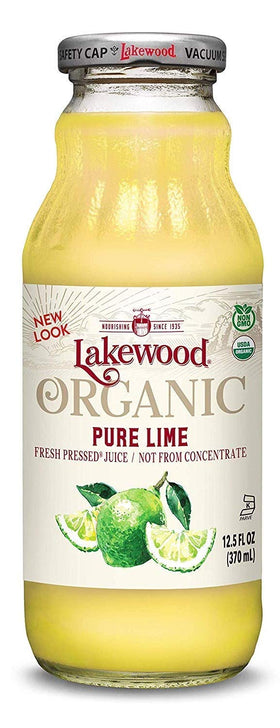 Lakewood Organic Pure Lime Juice bottle for bright cocktails and dressings