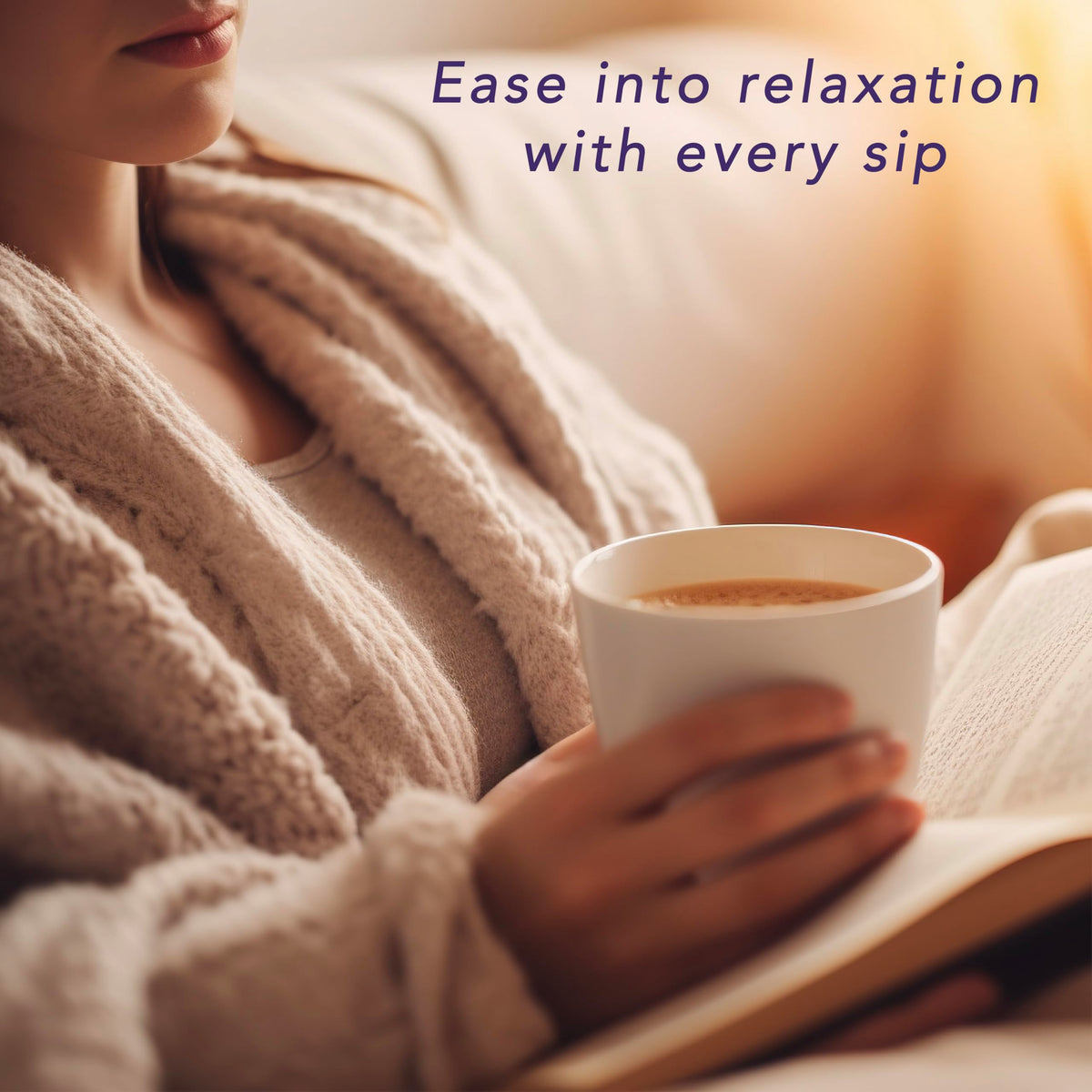 Visible valerian root and lemon balm in Laki Naturals Dreamy Night Tea