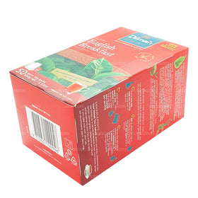 Brewing guidelines on Lakpura Dilmah packaging help you perfect the cup.