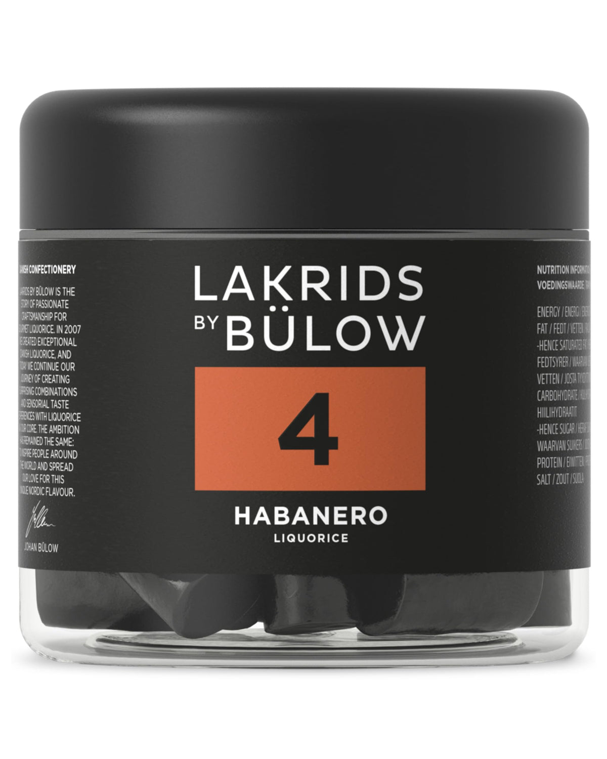 LAKRIDS BY BÜLOW black licorice with habanero chili in pack for bold snacking