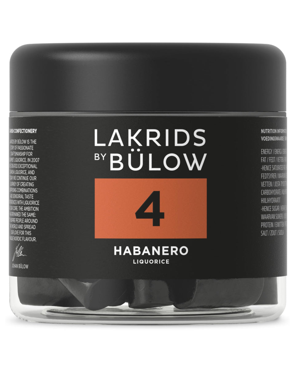 LAKRIDS BY BÜLOW black licorice with habanero chili in pack for bold snacking