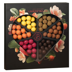 LAKRIDS BY BÜLOW love selection box heart gift, ideal for Mother's Day gifting