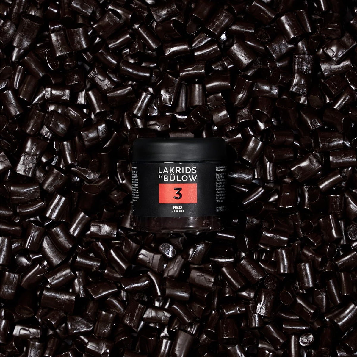 LAKRIDS BY BÜLOW Signature No. 3 red licorice with berry-forward flavor.