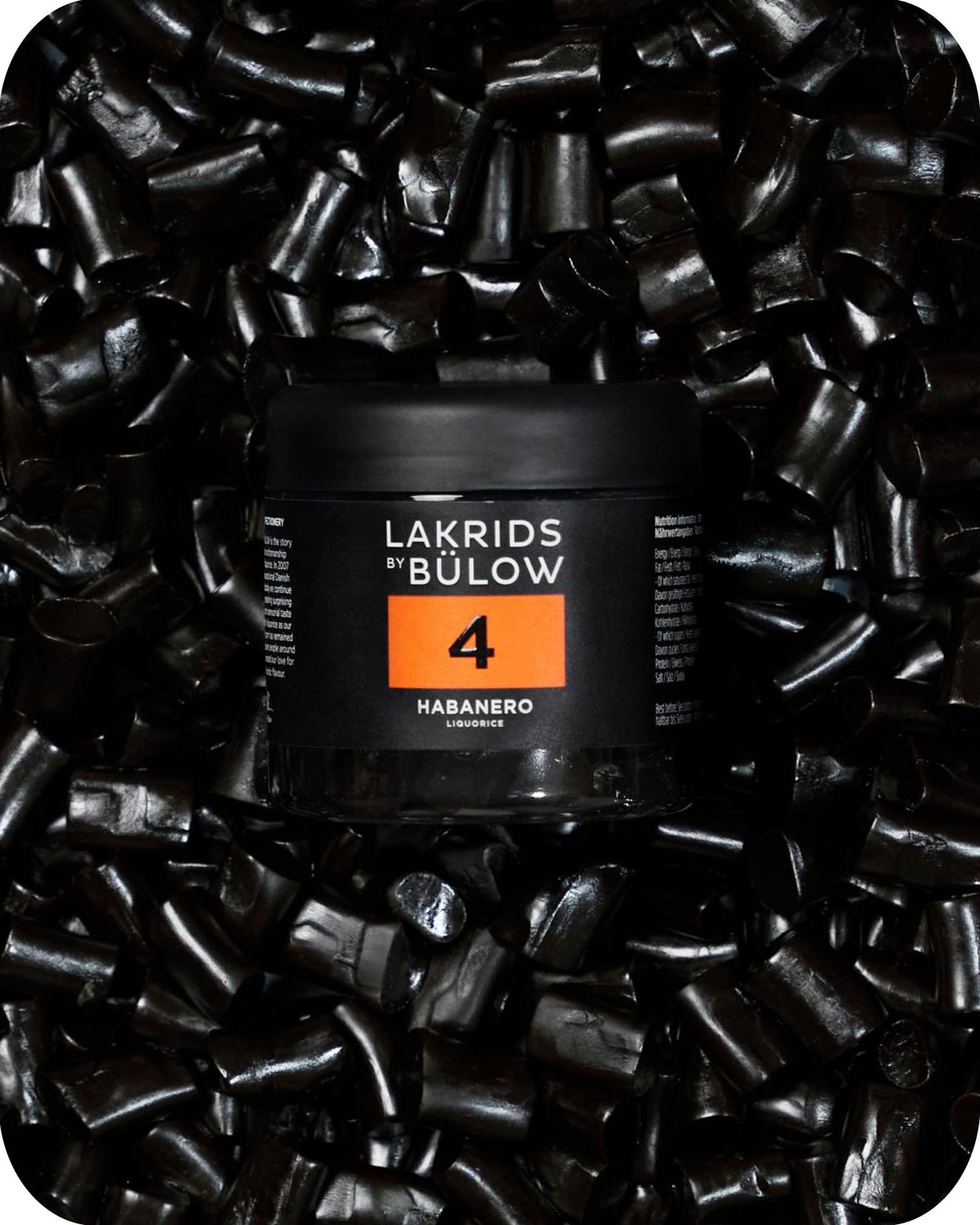 Vegan, gluten-free LAKRIDS BY BÜLOW licorice packaging details
