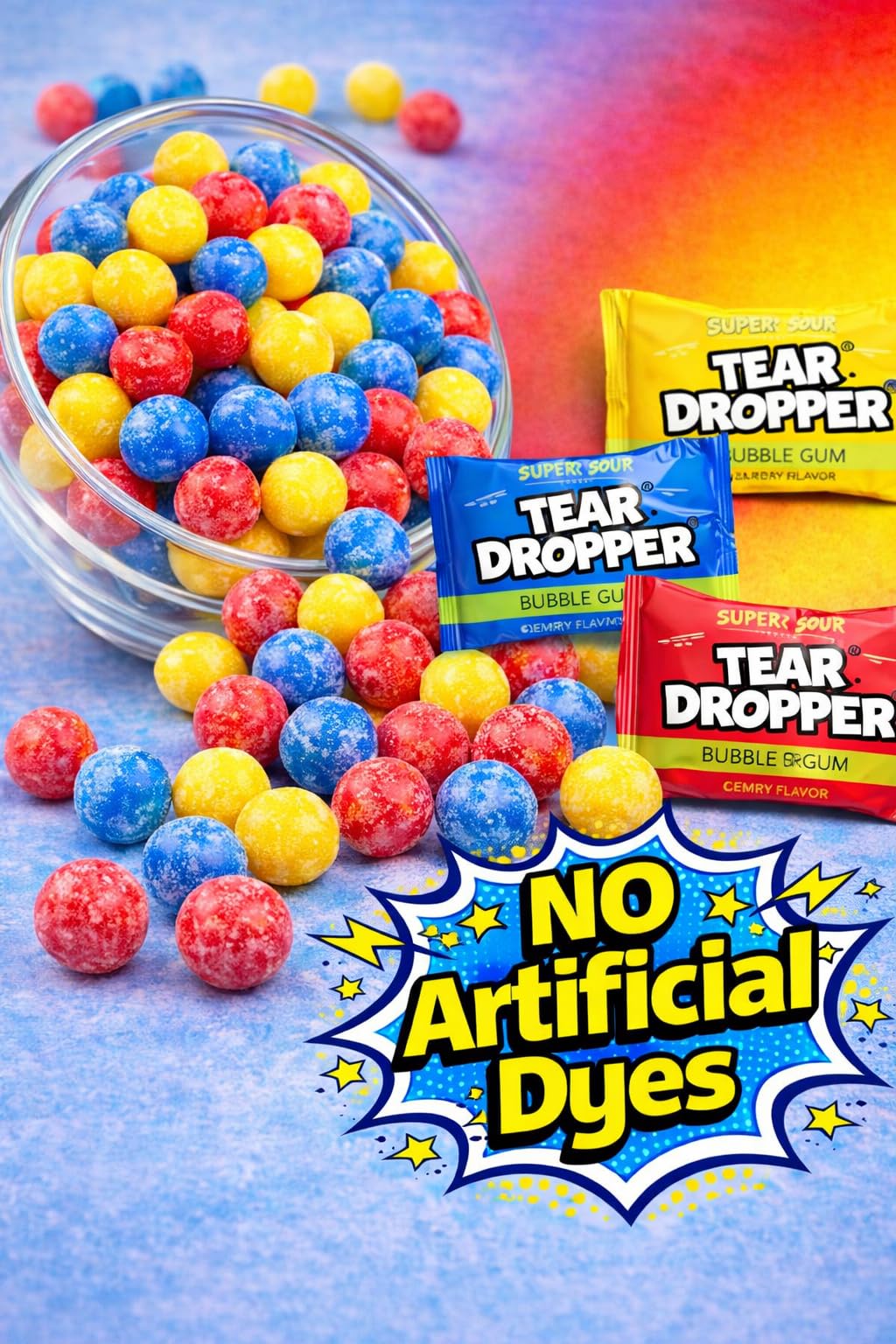 Lalees bulk sour gumballs ideal for concessions and events