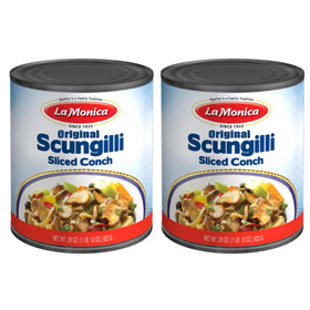 La Monica Sungilli 29oz can ready-to-eat conch meat for quick meals.