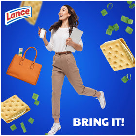 Lance Captain's Wafers pair well with dips for extra flavor.