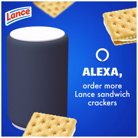 Lance Captain's Wafers on-the-go snack for lunch boxes and travel.