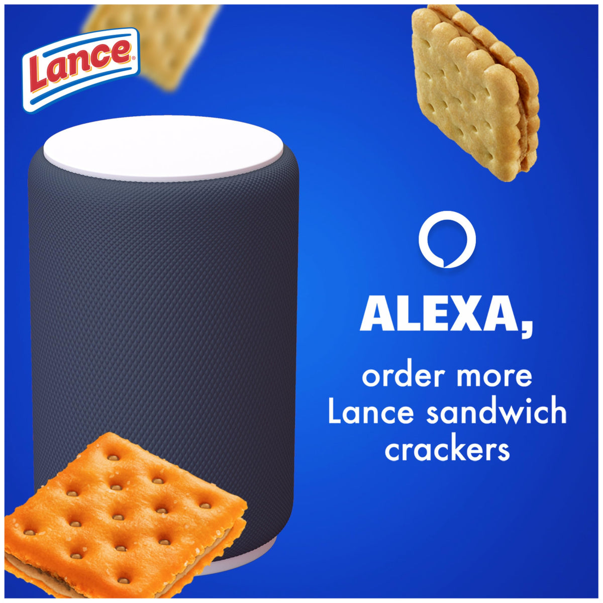 Lance Nekot Peanut Butter cookies as a satisfying on-the-go treat.