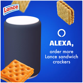Lance Nekot Peanut Butter cookies as a satisfying on-the-go treat.