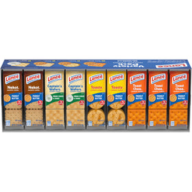 Lance ToastChee Peanut Butter crackers in a lunchbox for a quick snack.