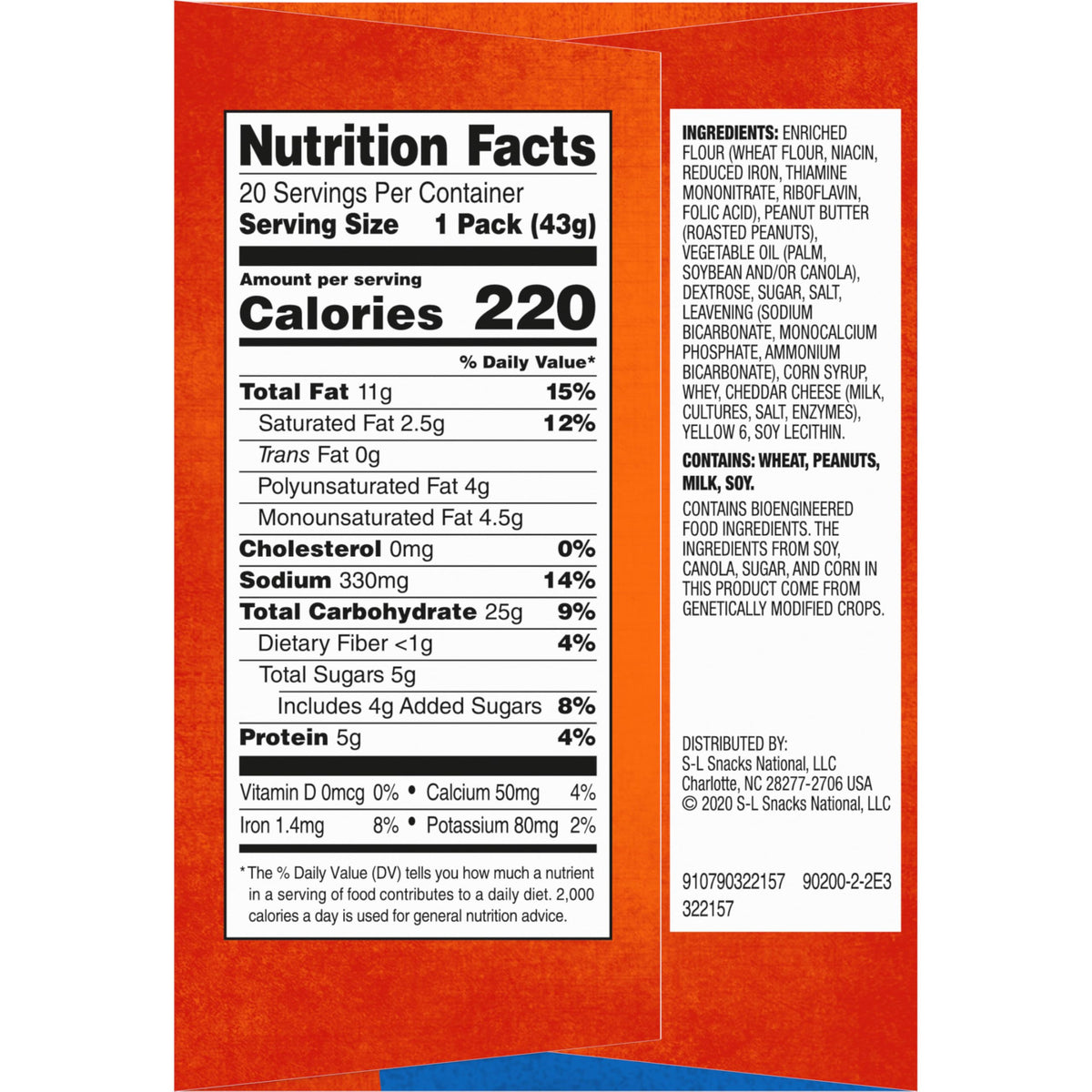 Lance Toastchee variety pack box shown on table for family snacking.