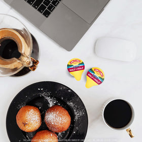 Six-pack convenience keeps your pantry ready for coffee moments with Mini Moo’s.