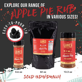 Lane's Apple Pie Seasoning poured over desserts adds warm apple notes