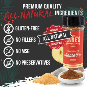 Lane's Apple Pie Seasoning spice bowls ready for muffins and desserts