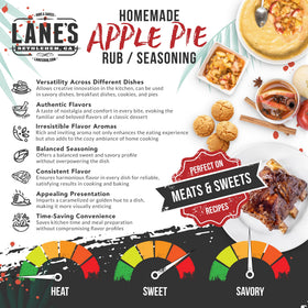 Lane's Apple Pie Seasoning spoon scoop for easy pre-measurement and convenience