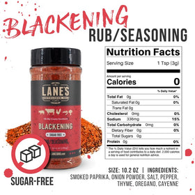 Lane's Blackening Rub as a versatile marinade base