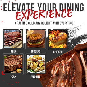 Lane's Brisket Rub on beef brisket adds texture and depth