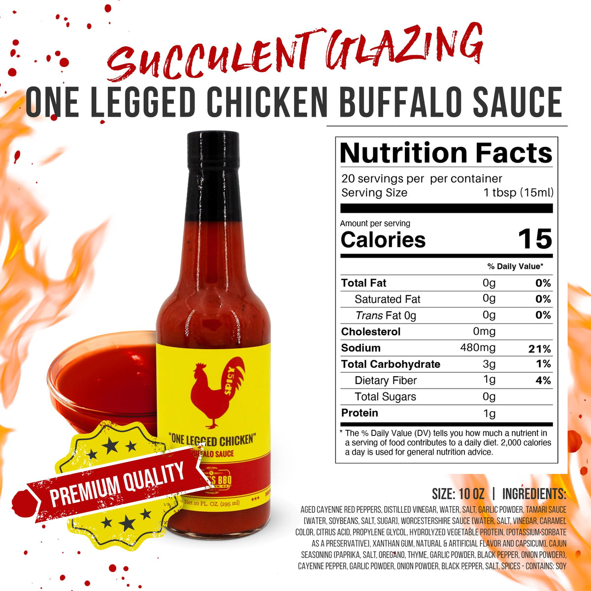 Lane's Buffalo Sauce with vegetables for a quick dip.