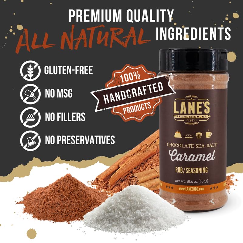 Lane's seasoning on cake for glossy finish and balanced sweetness