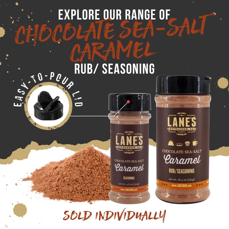 Lane's seasoning sprinkled on dessert for decadent finish and aroma