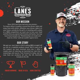 Lane's Honey Sriracha Seasoning lid for easy pour