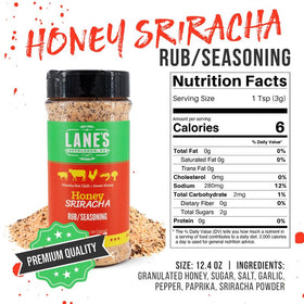 Lane's Honey Sriracha Seasoning over vegetables for vibrant flavor