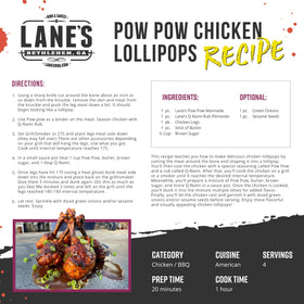 Lane's Q-Nami rub on vegetables creates a savory glaze.