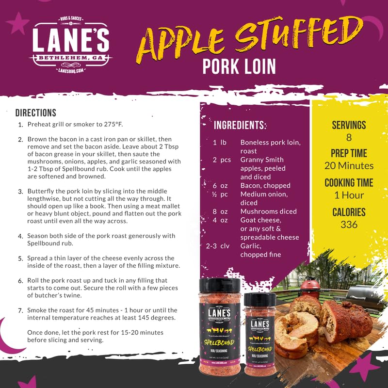 Lane's Spellbound pork rub on chicken for barbecue crust