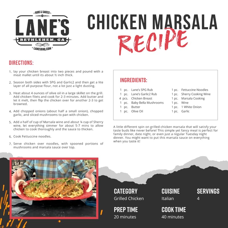 Lane's SPG sits on the kitchen counter ready to flavor.