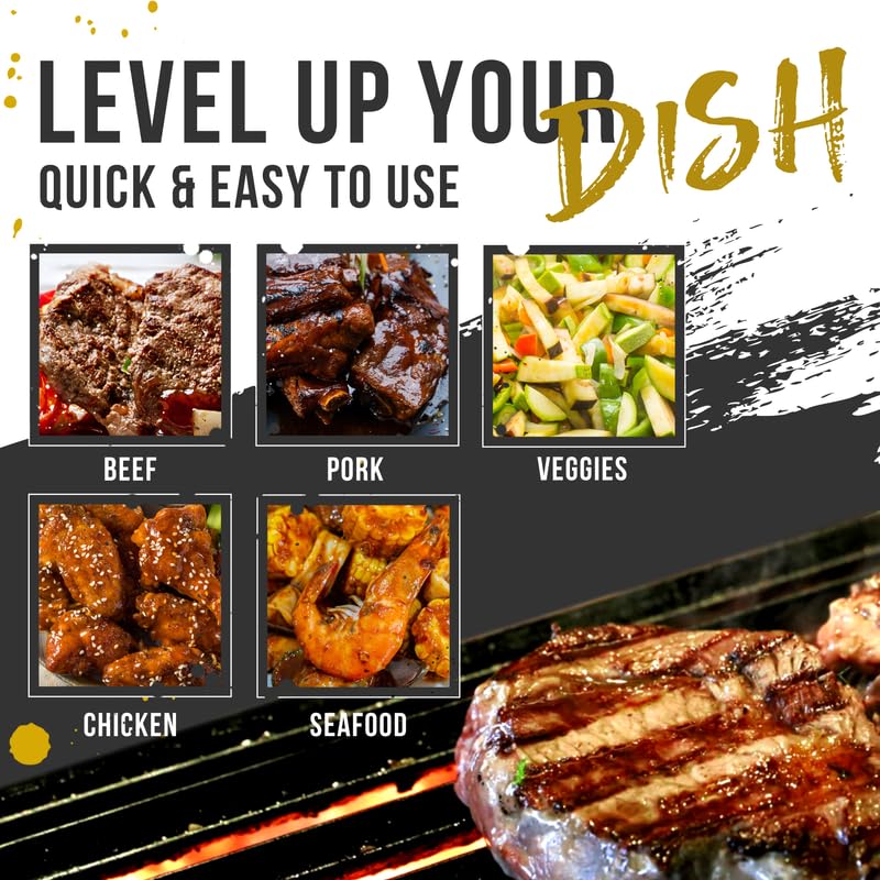 Lane's Sweet Lemon Pepper lid open shows convenient shaker for quick flavor boost