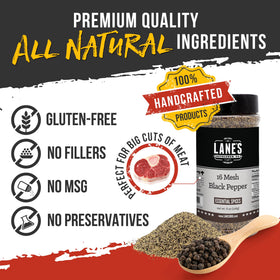 Lane's USA-made clean-label spice with no additives for pure flavor.