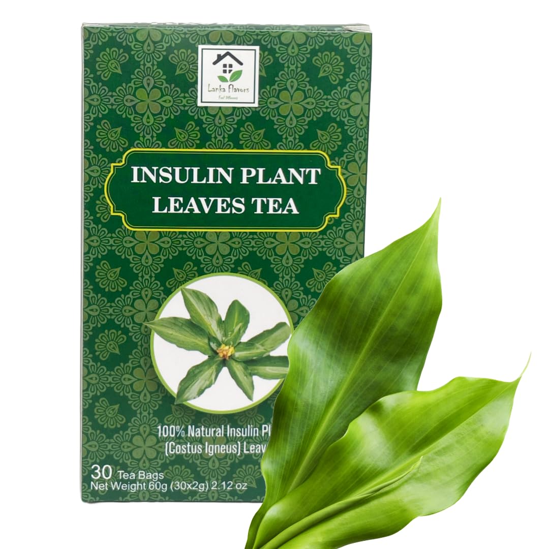 Lanka Flavors Costus Igneus tea box on a desk, perfect for daily ritual.